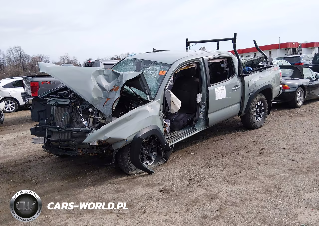 2022 Toyota Tacoma Trd Off Road VIN:3TYCZ5ANXNT076554 - 2