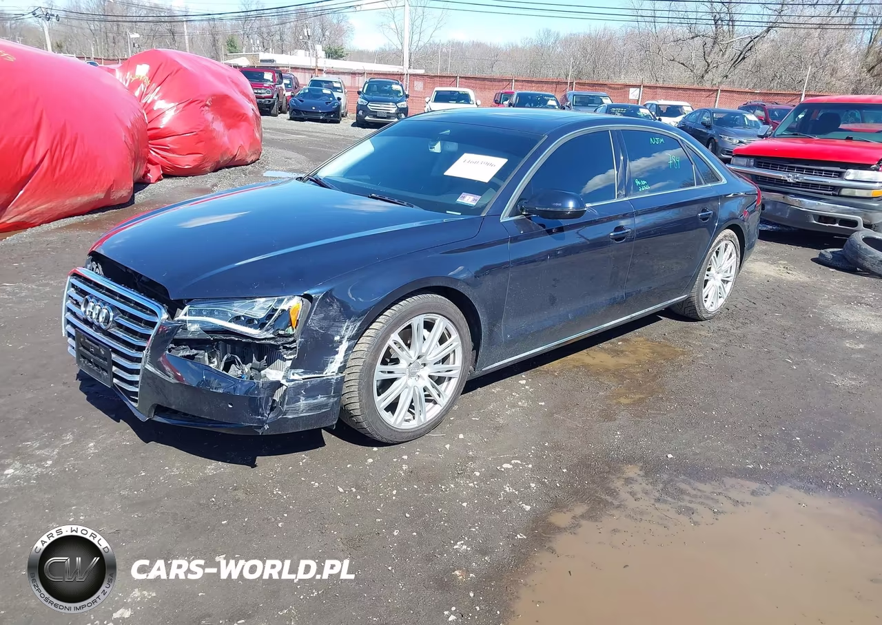 2014 Audi A8 L 3.0 Tdi VIN:WAURMAFD4EN001039 - 2
