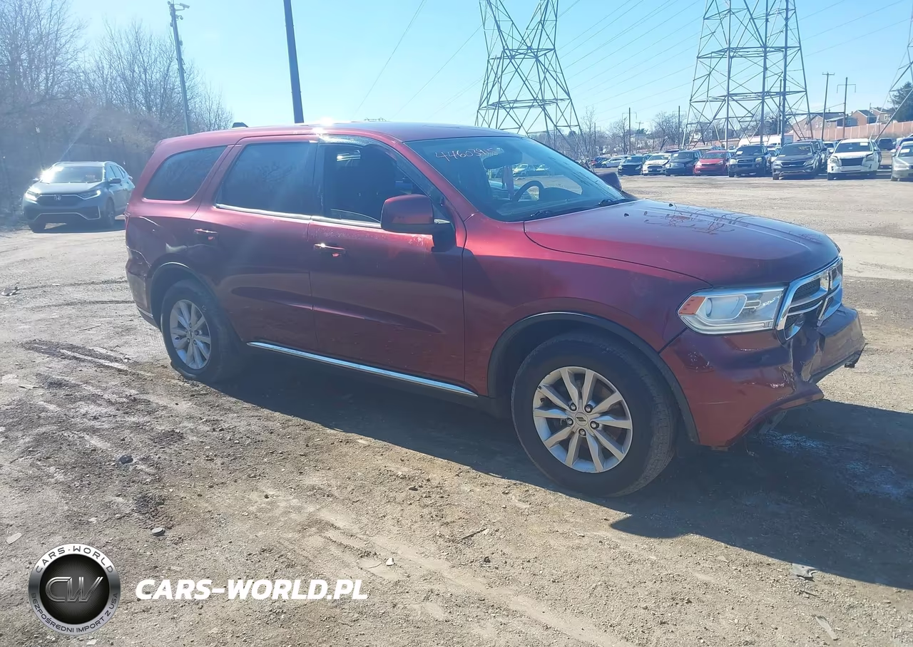 2019 Dodge Durango Sxt Rwd