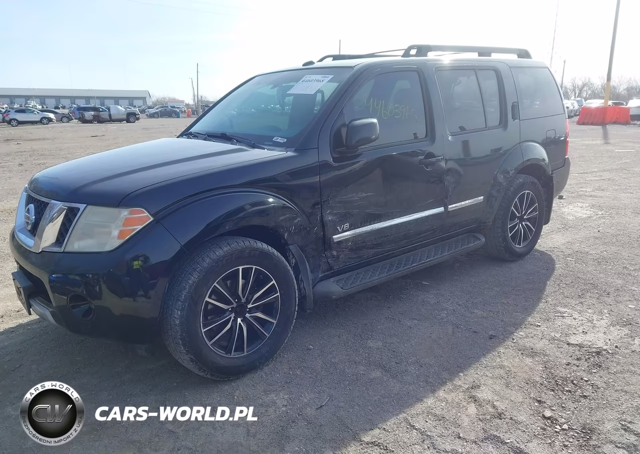 2008 Nissan Pathfinder Le V8 VIN:5N1BR18B78C624359 - 2