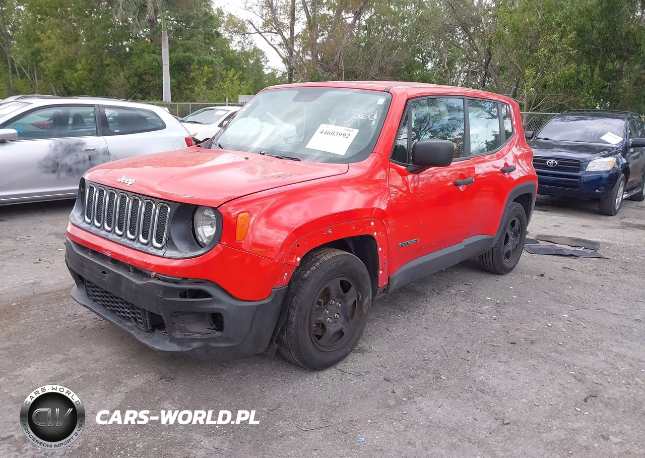 2018 Jeep Renegade Sport Fwd VIN:ZACCJAAB6JPG85066 - 2