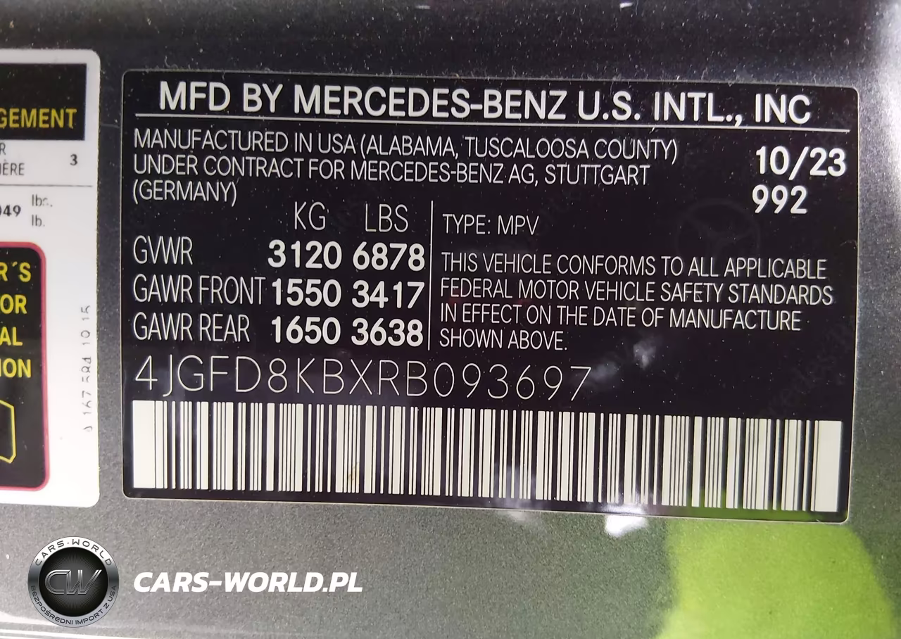 2024 Mercedes-Benz Amg Gle 63 Coupe S 4Matic+ VIN:4JGFD8KBXRB093697 - 9