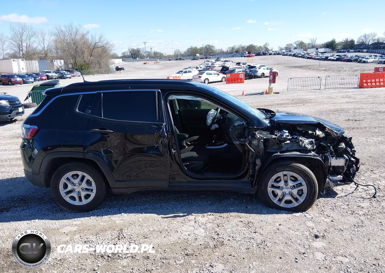 2021 Jeep Compass Sport Fwd VIN:3C4NJCABXMT531249 - 12