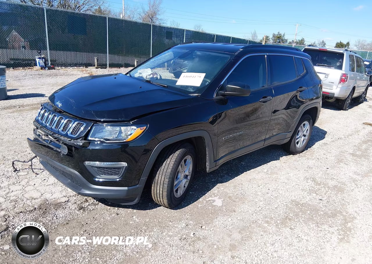 2021 Jeep Compass Sport Fwd VIN:3C4NJCABXMT531249 - 2