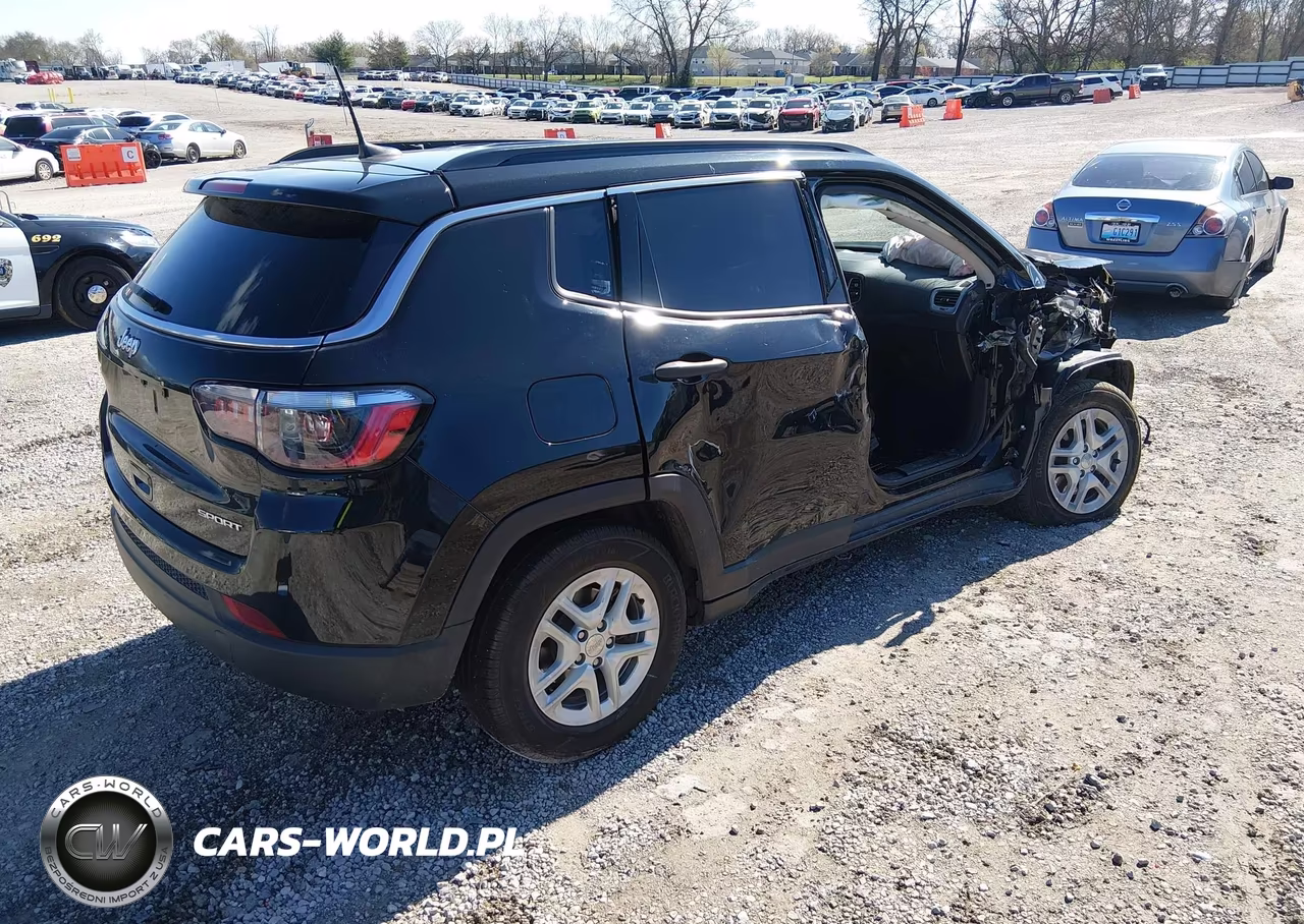 2021 Jeep Compass Sport Fwd VIN:3C4NJCABXMT531249 - 4