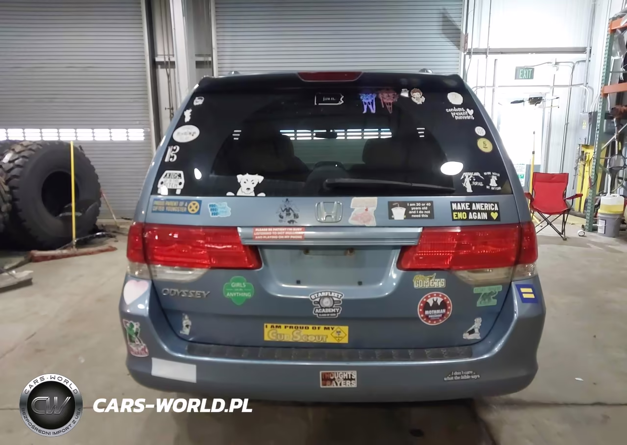 2008 Honda Odyssey Ex VIN:5FNRL38408B043497 - 16