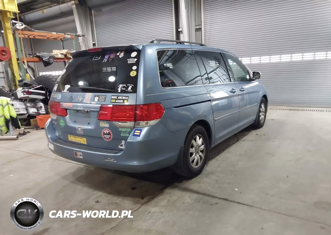 2008 Honda Odyssey Ex VIN:5FNRL38408B043497 - 4