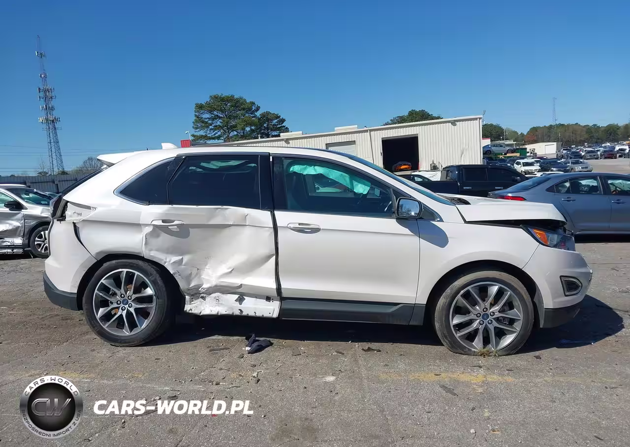 2016 Ford Edge Titanium VIN:2FMPK3K84GBB91911 - 13