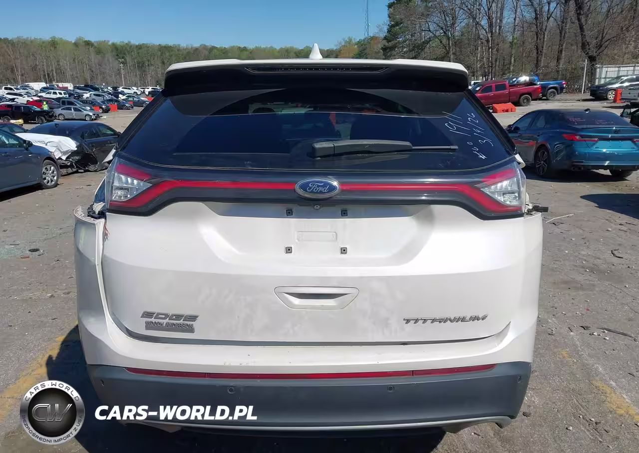 2016 Ford Edge Titanium VIN:2FMPK3K84GBB91911 - 16