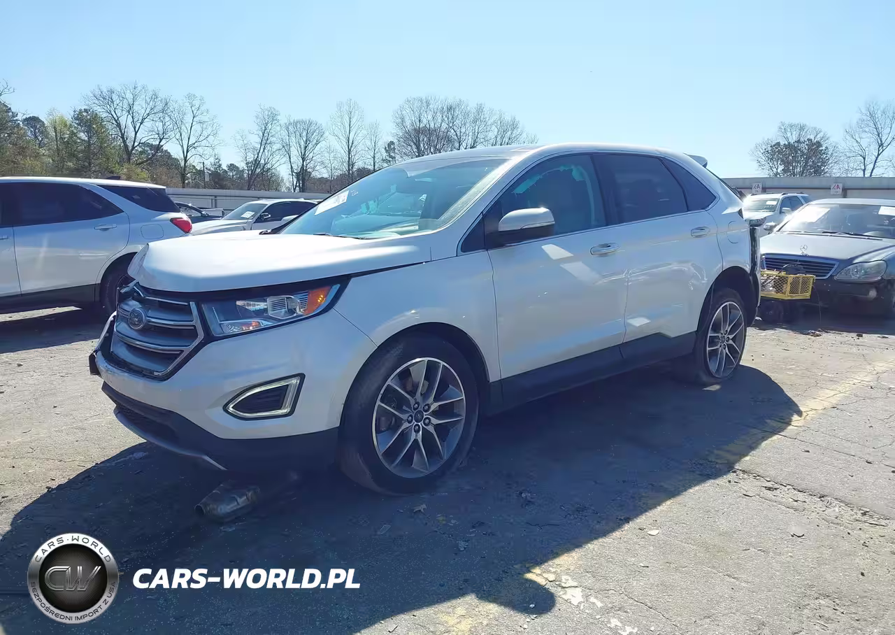 2016 Ford Edge Titanium VIN:2FMPK3K84GBB91911 - 2