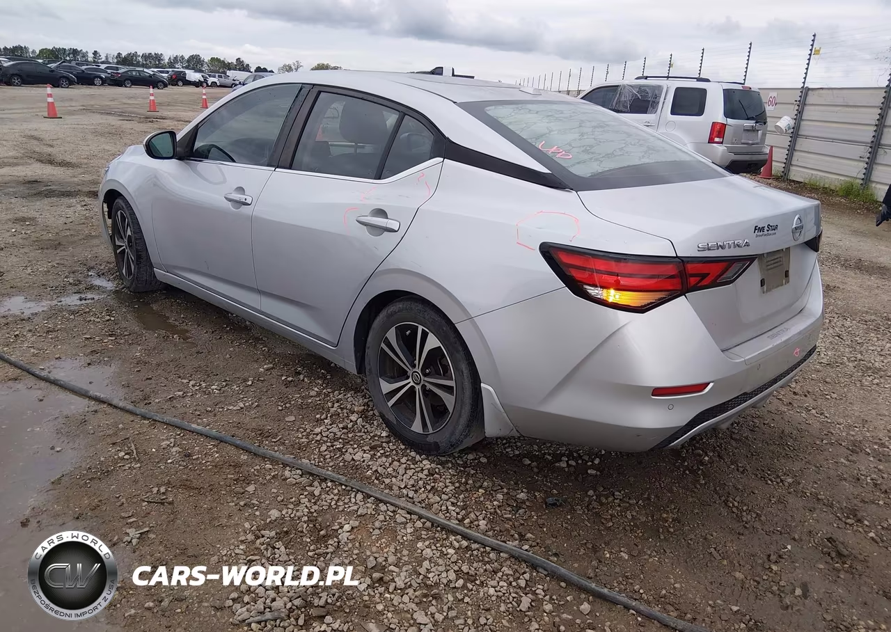 2021 Nissan Sentra Sv Xtronic Cvt VIN:3N1AB8CV7MY226264 - 3