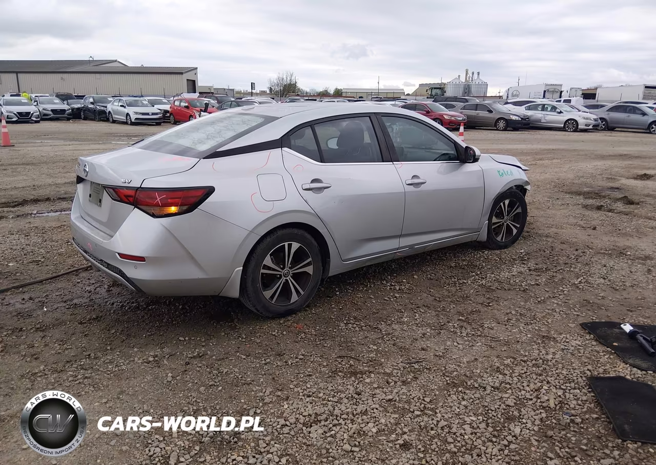 2021 Nissan Sentra Sv Xtronic Cvt VIN:3N1AB8CV7MY226264 - 4