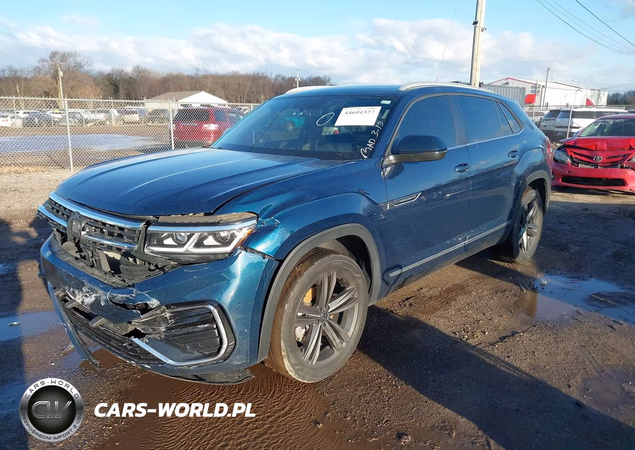 2021 Volkswagen Atlas Cross Sport 3.6L V6 Se W-Technology R-Line VIN:1V2RE2CAXMC210598 - 2