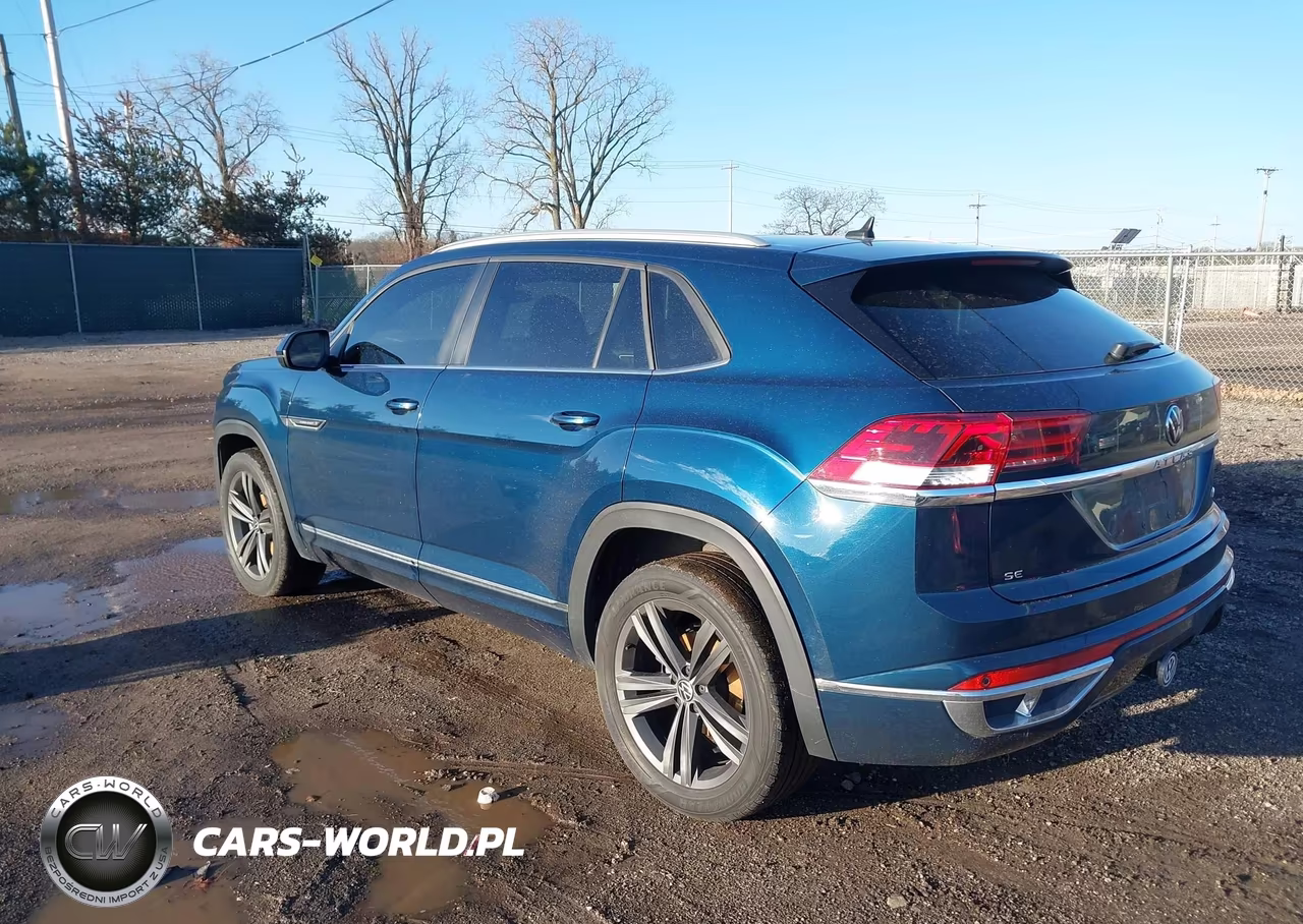 2021 Volkswagen Atlas Cross Sport 3.6L V6 Se W-Technology R-Line VIN:1V2RE2CAXMC210598 - 3