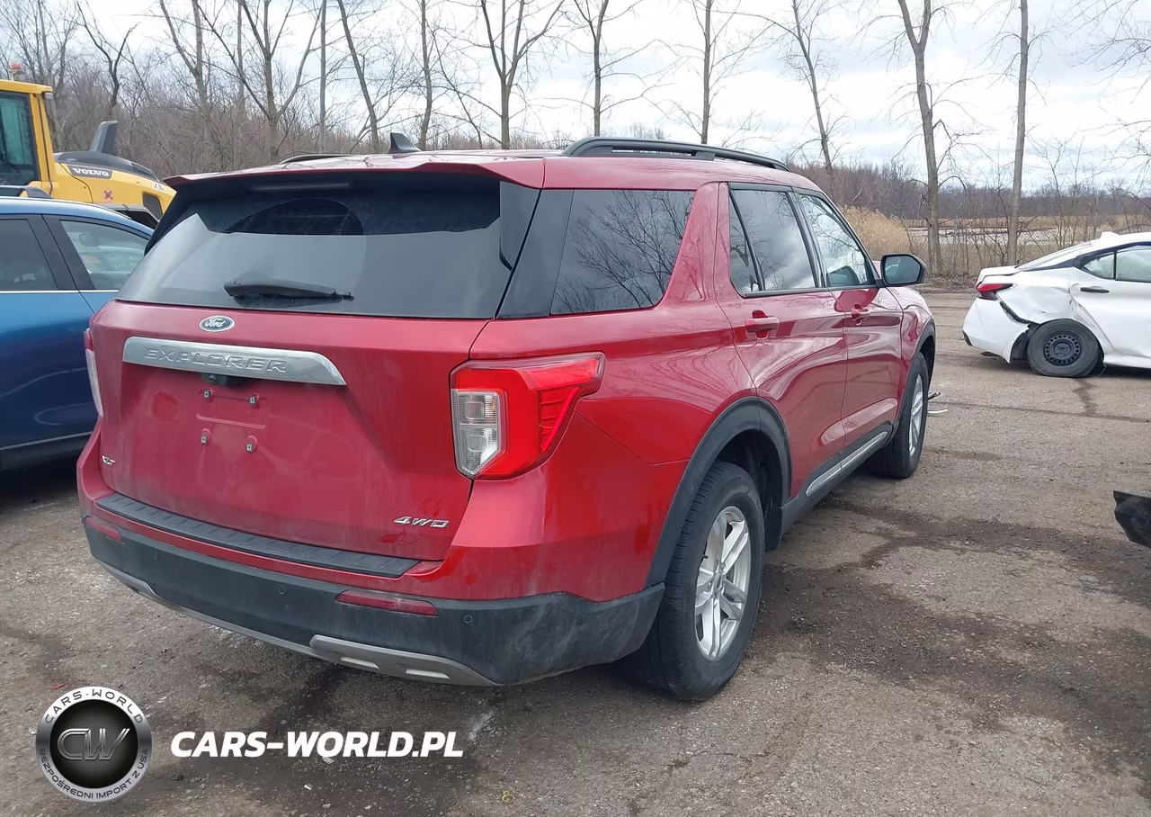 2023 Ford Explorer Xlt VIN:1FMSK8DH0PGB66176 - 4