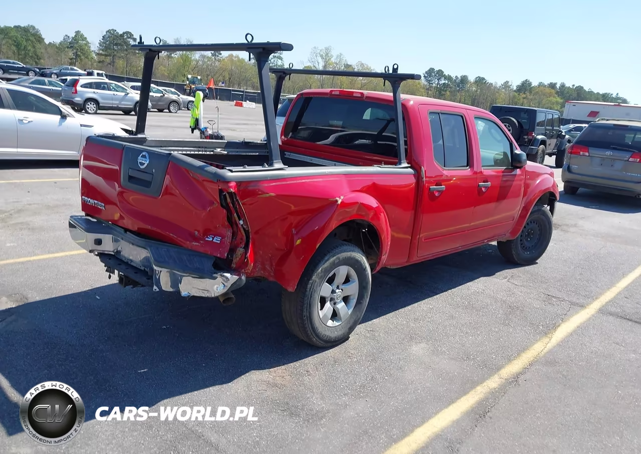 2009 Nissan Frontier Se VIN:1N6AD09UX9C407279 - 4