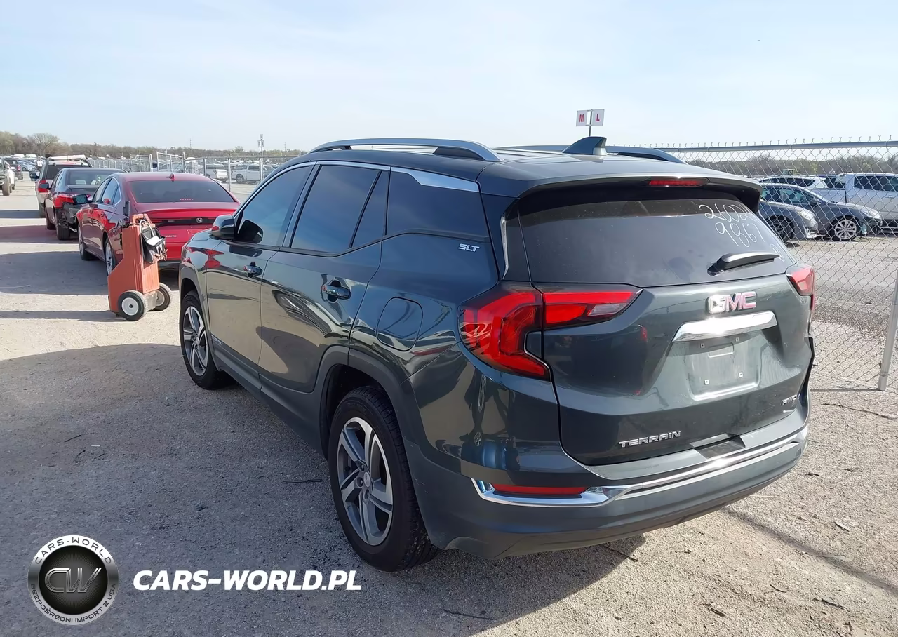2018 GMC Terrain Slt VIN:3GKALVEV8JL300021 - 3