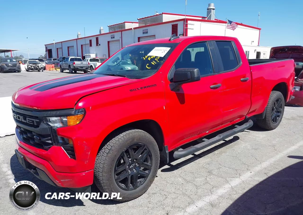 2024 Chevrolet Silverado 1500 2Wd Standard Bed Custom VIN:1GCRABEK7RZ257479 - 2