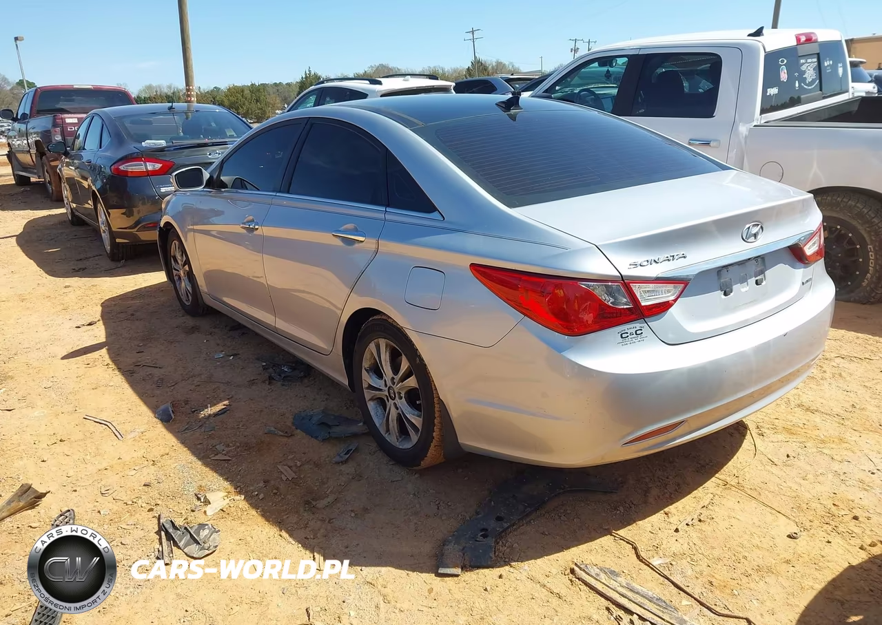 2013 Hyundai Sonata Limited VIN:5NPEC4AC3DH612456 - 3