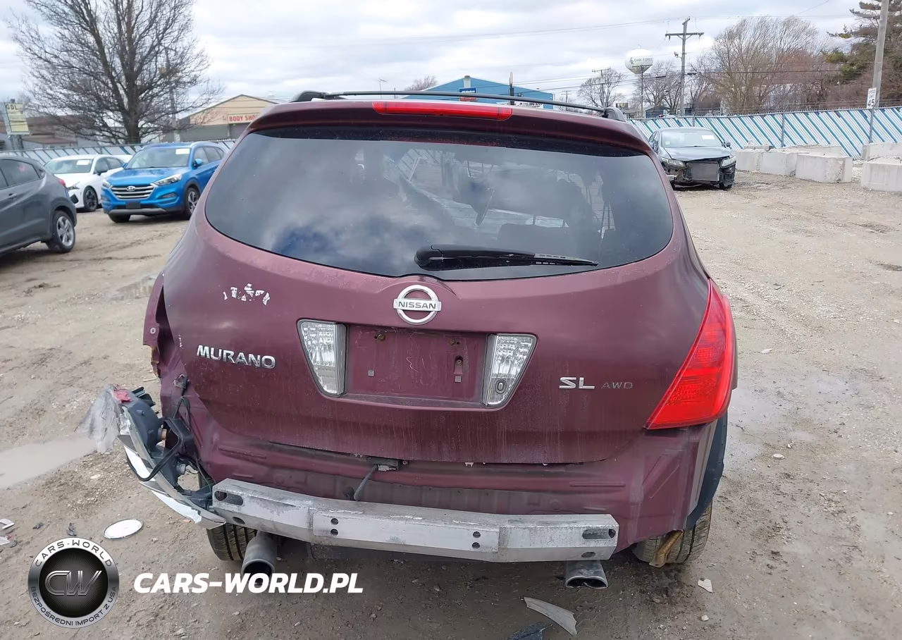 2005 Nissan Murano Sl VIN:JN8AZ08W35W410920 - 15