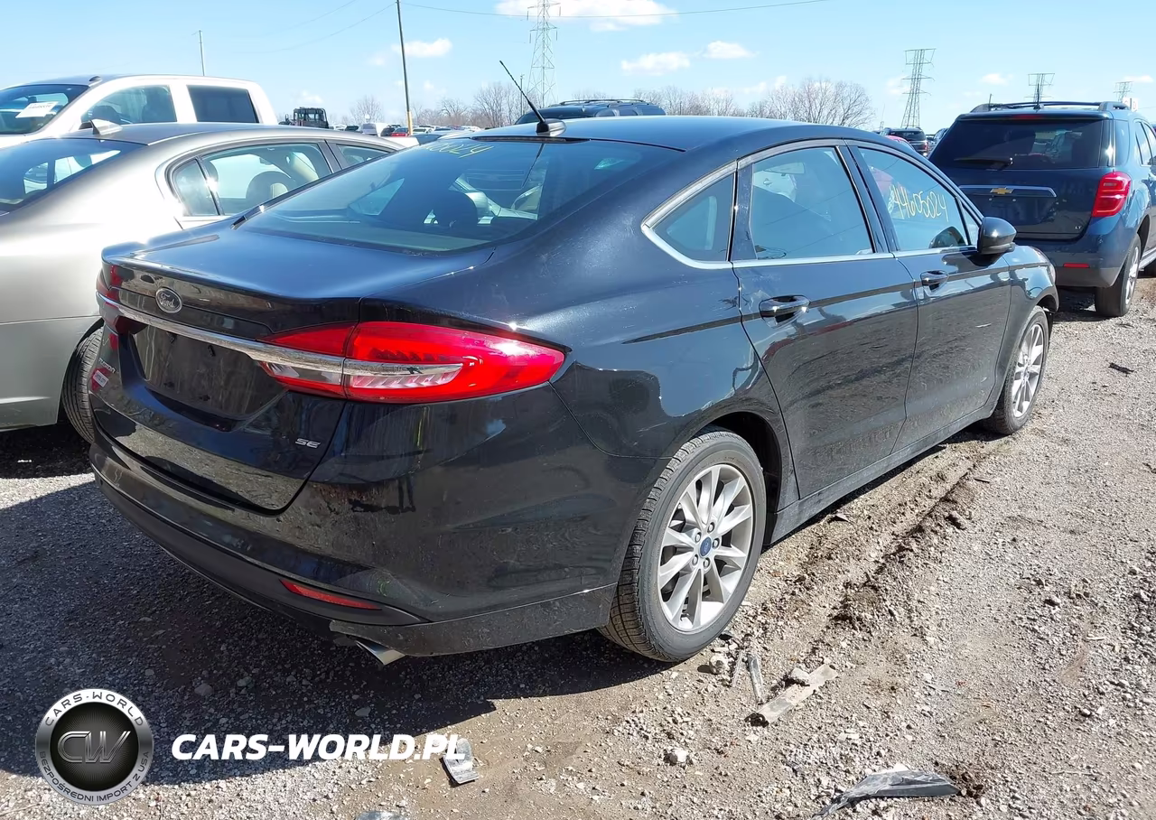 2017 Ford Fusion Se VIN:3FA6P0H75HR345050 - 4