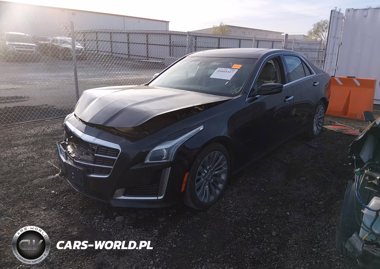 2014 Cadillac Cts Luxury VIN:1G6AX5S39E0197085 - 2
