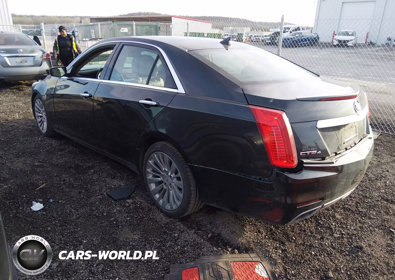 2014 Cadillac Cts Luxury VIN:1G6AX5S39E0197085 - 3