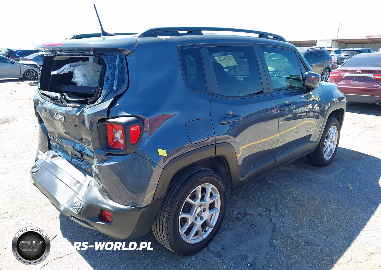 2021 Jeep Renegade Latitude 4X4 VIN:ZACNJDBBXMPN25671 - 4
