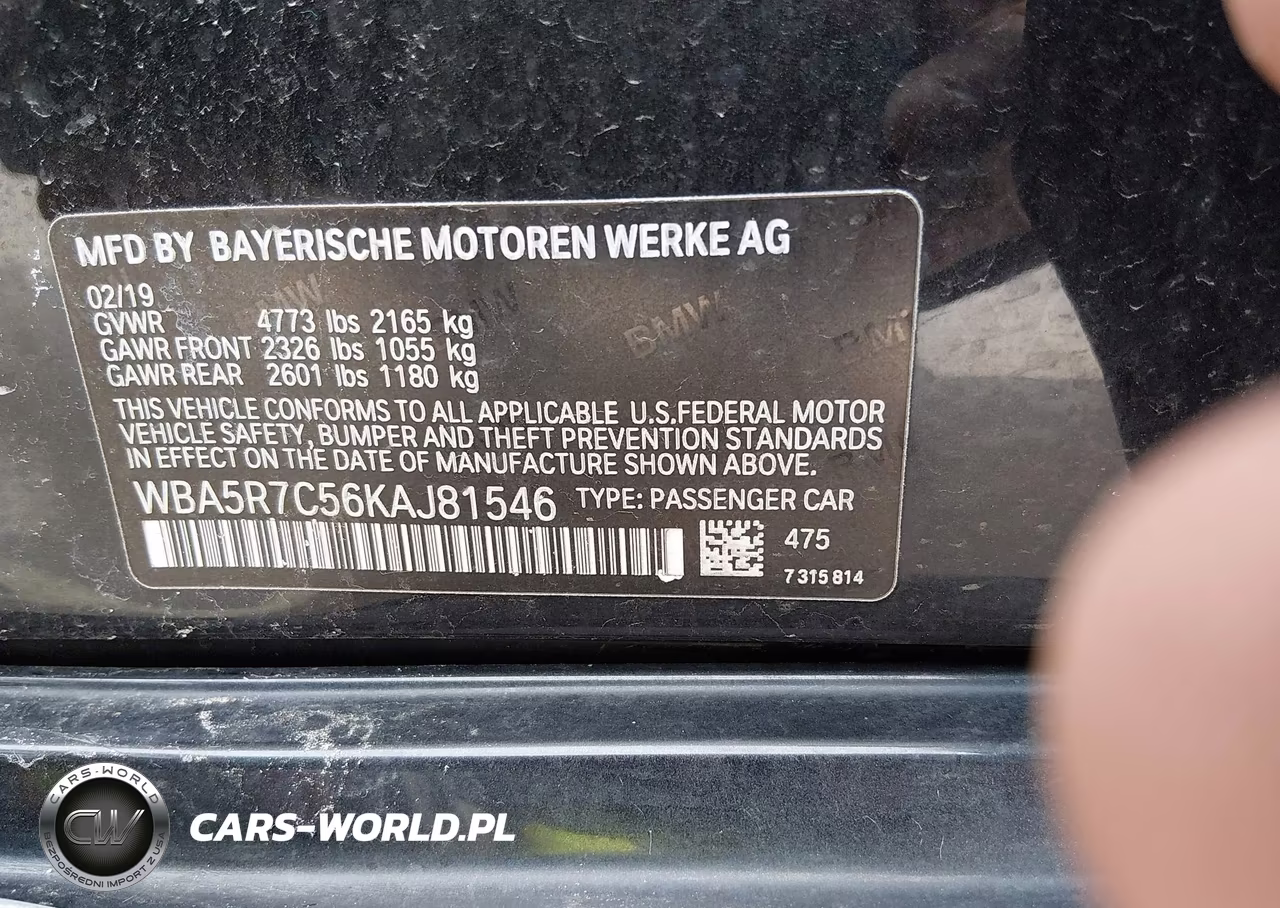 2019 BMW 330I xDrive VIN:WBA5R7C56KAJ81546 - 9