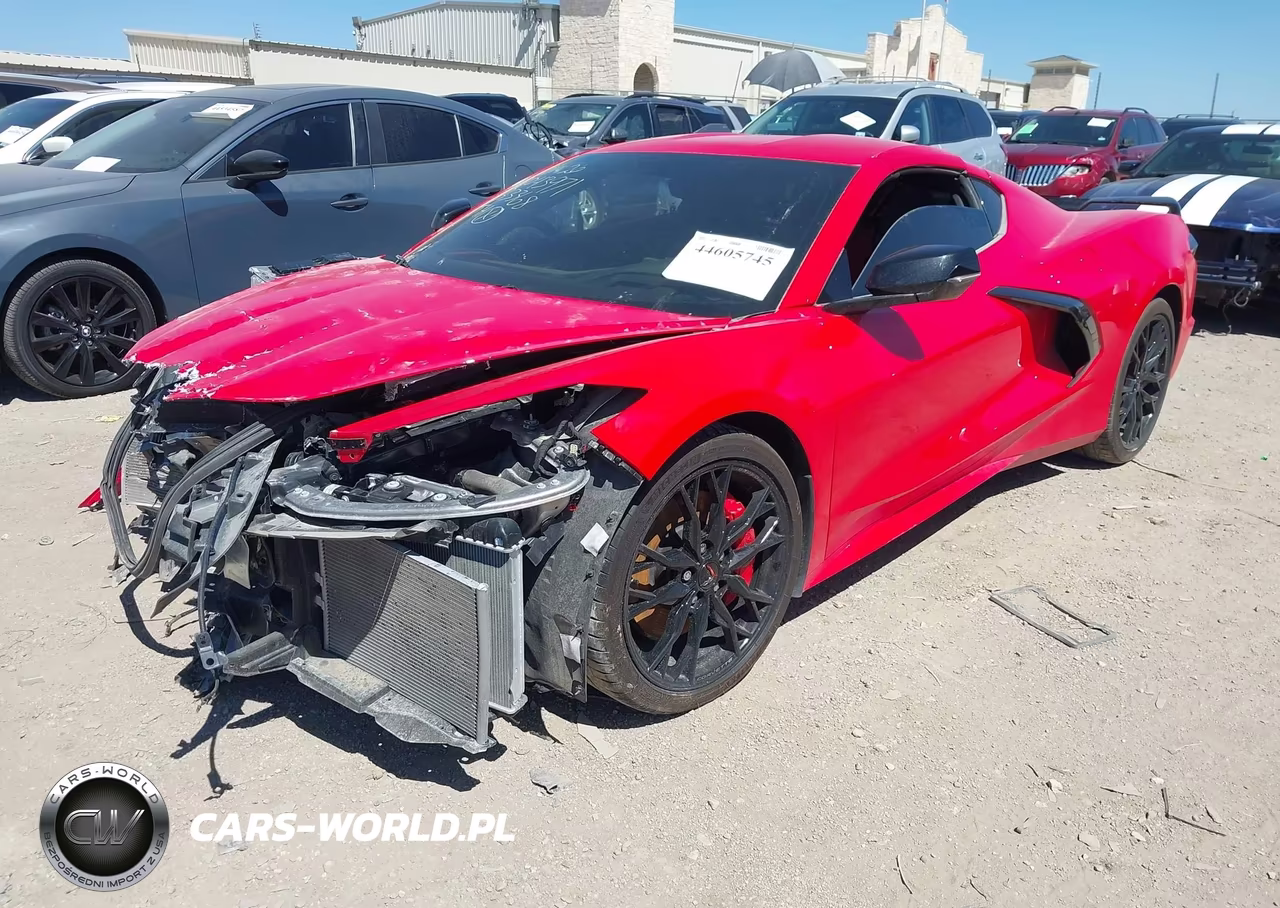 2023 Chevrolet Corvette Stingray Rwd 3Lt VIN:1G1YC2D46P5133368 - 2
