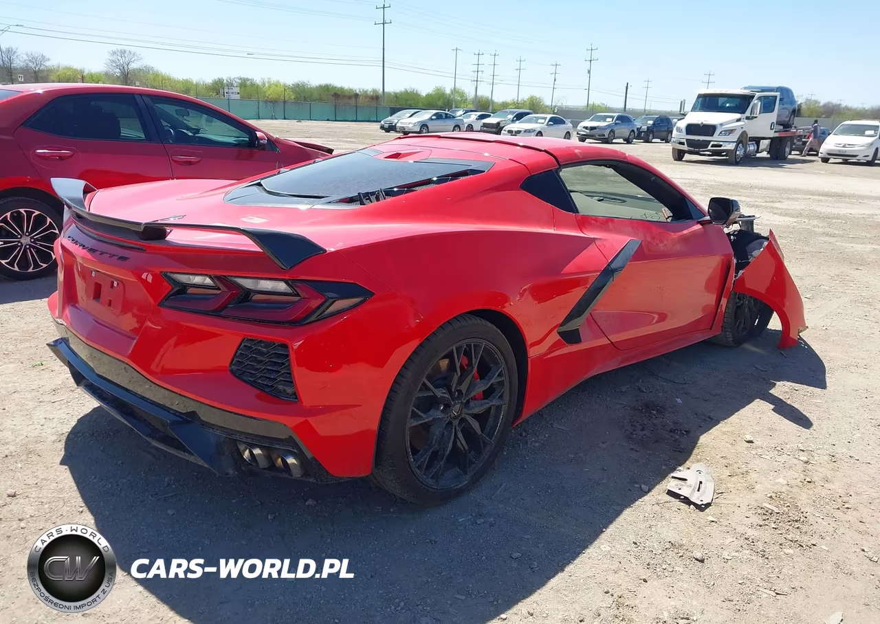 2023 Chevrolet Corvette Stingray Rwd 3Lt VIN:1G1YC2D46P5133368 - 4