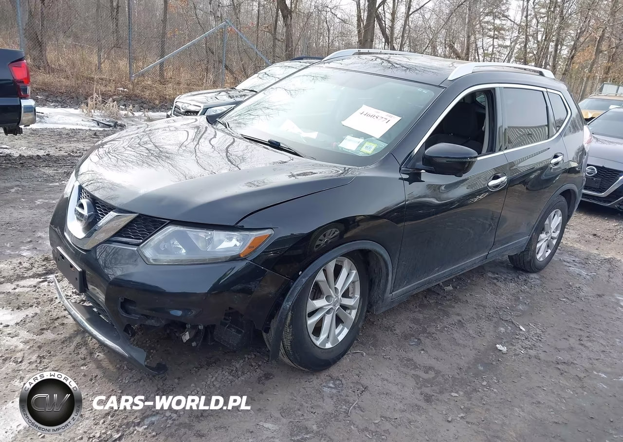 2016 Nissan Rogue Sv VIN:KNMAT2MV9GP620781 - 2