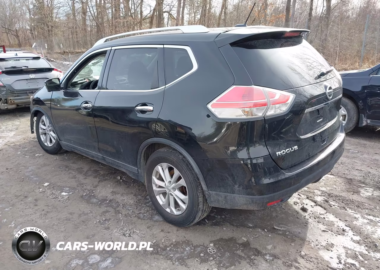 2016 Nissan Rogue Sv VIN:KNMAT2MV9GP620781 - 3