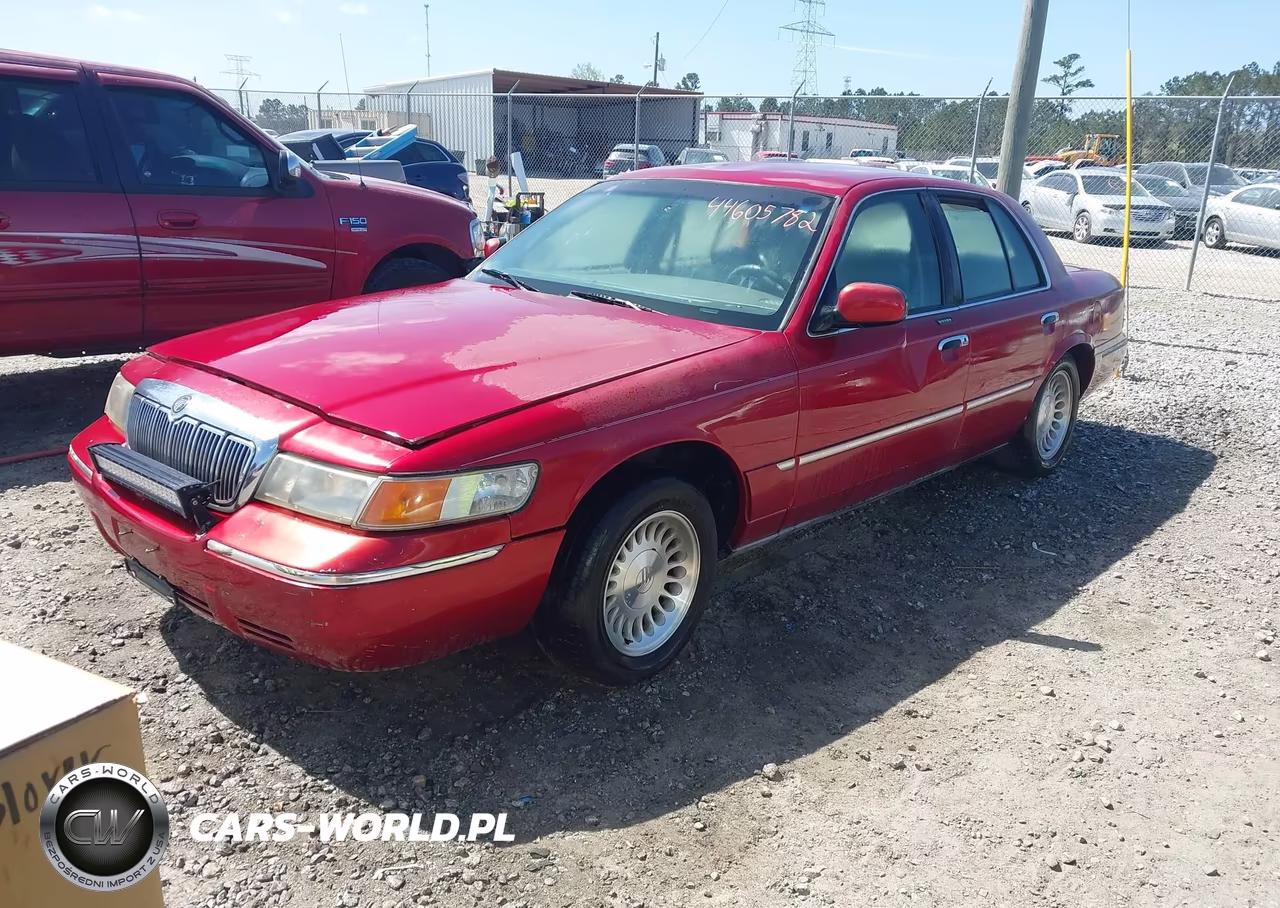 2000 Mercury Grand Marquis Ls VIN:2MEFM75W3YX690374 - 2