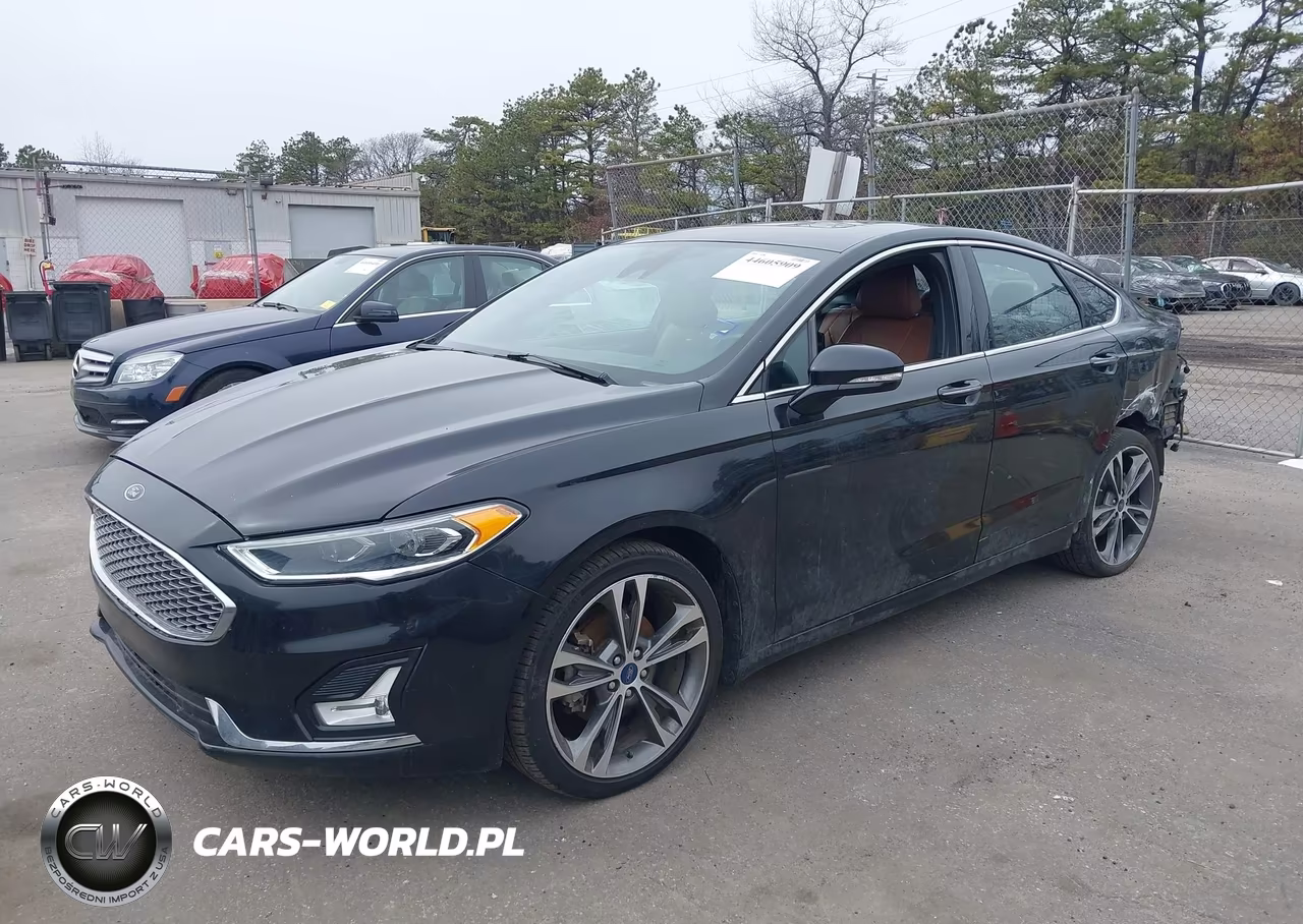 2020 Ford Fusion Titanium VIN:3FA6P0K95LR173945 - 2
