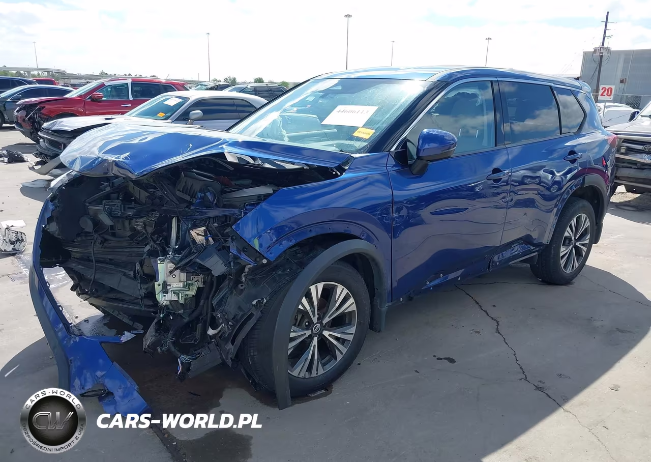 2021 Nissan Rogue Sv Fwd VIN:JN8AT3BA7MW012284 - 2