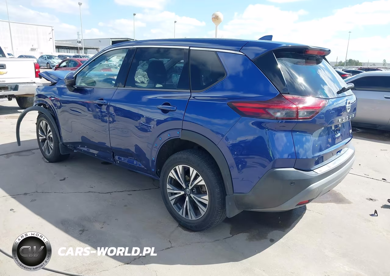 2021 Nissan Rogue Sv Fwd VIN:JN8AT3BA7MW012284 - 3