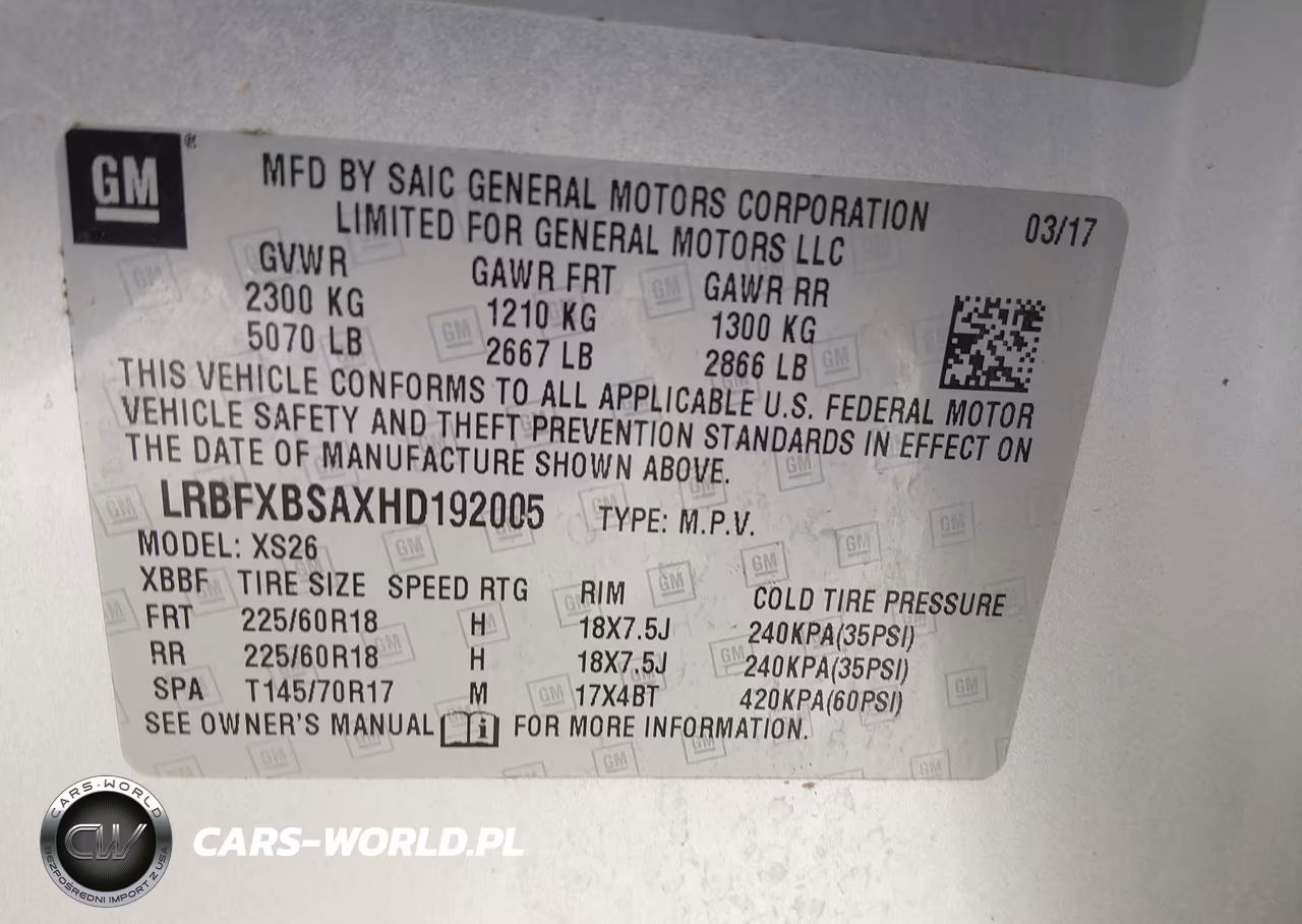 2017 Buick Envision Essence VIN:LRBFXBSAXHD192005 - 9