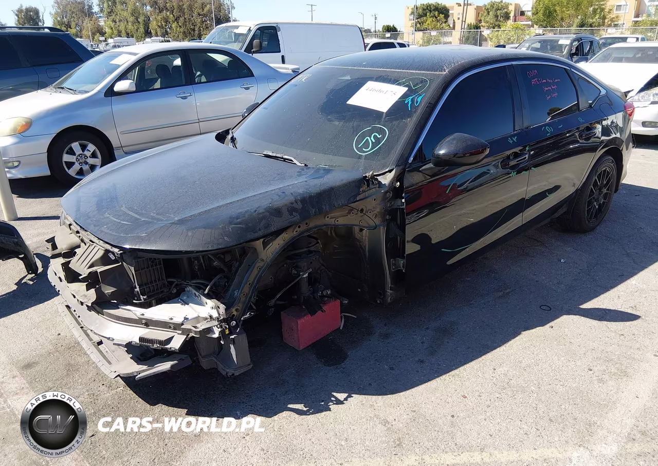 2022 Honda Civic Lx VIN:2HGFE2F27NH526369 - 2