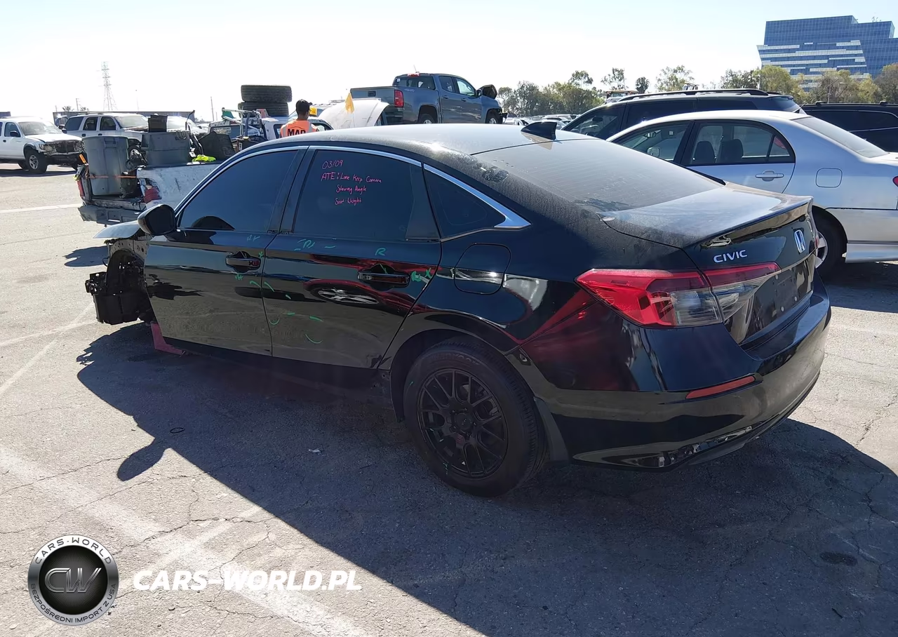 2022 Honda Civic Lx VIN:2HGFE2F27NH526369 - 3