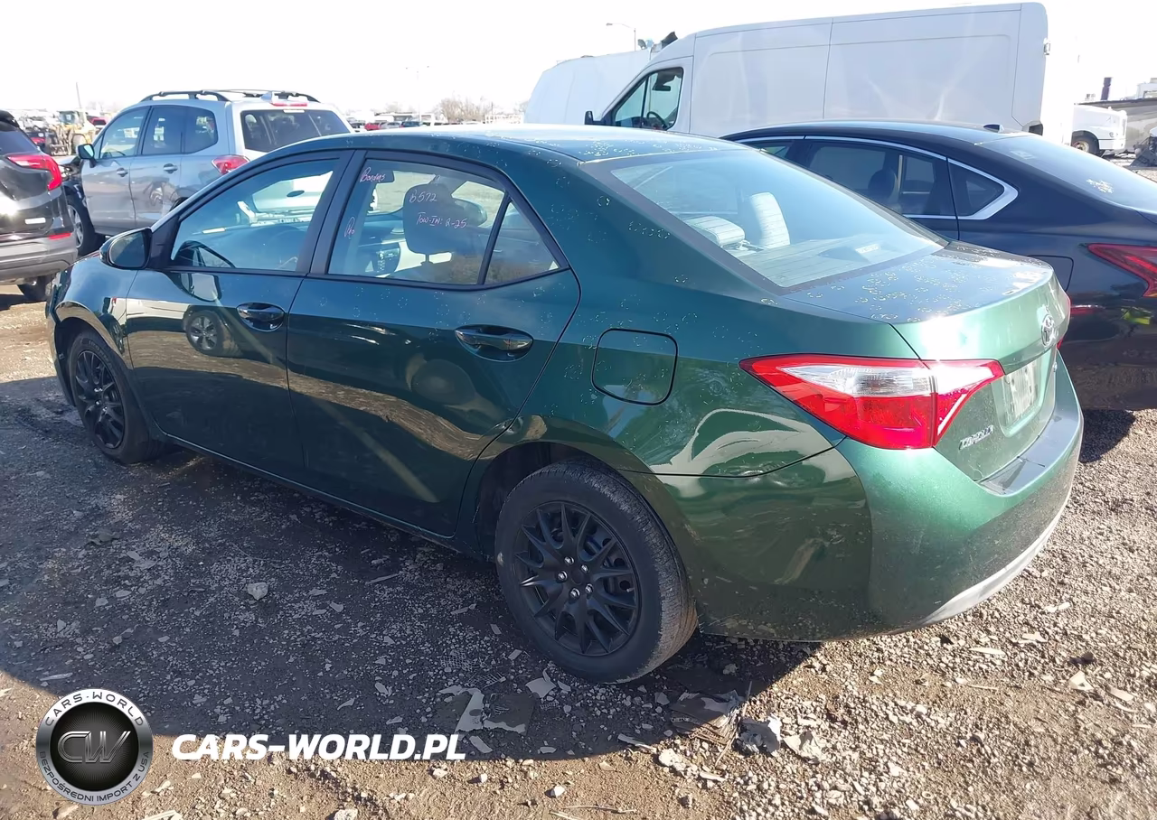 2014 Toyota Corolla Le VIN:2T1BURHE0EC187240 - 3