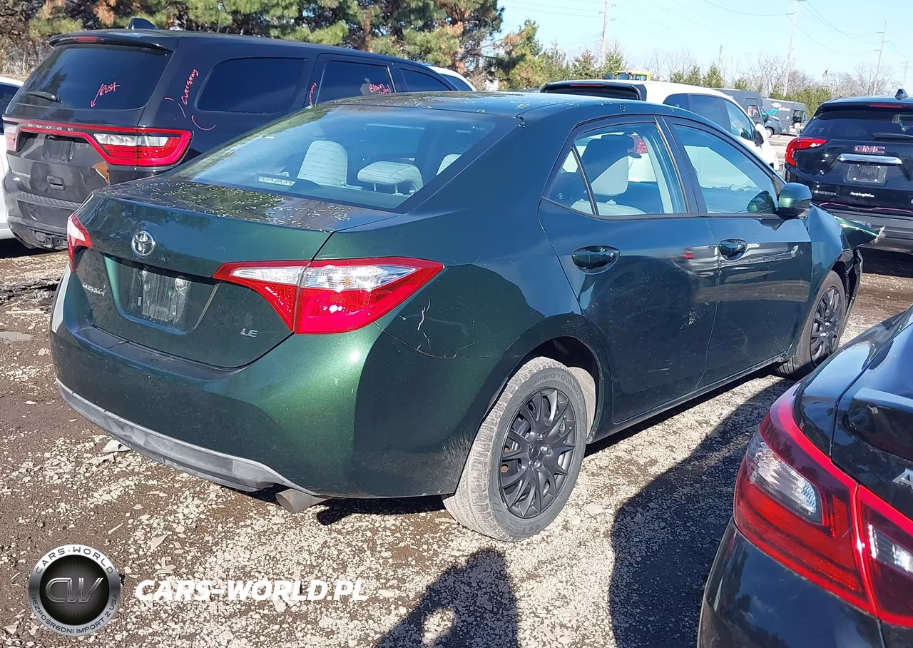 2014 Toyota Corolla Le VIN:2T1BURHE0EC187240 - 4