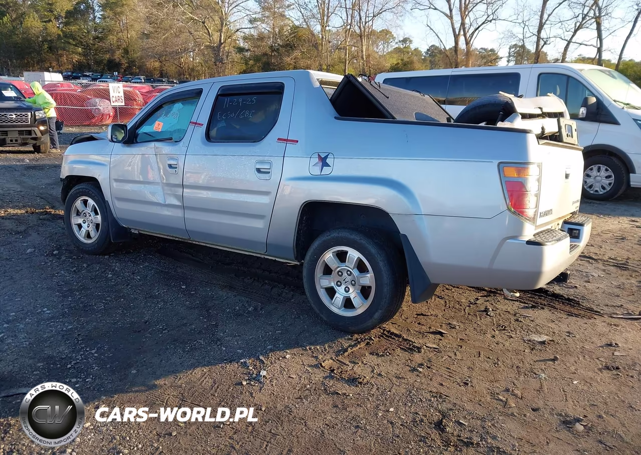 2008 Honda Ridgeline Rts VIN:2HJYK16458H533106 - 3