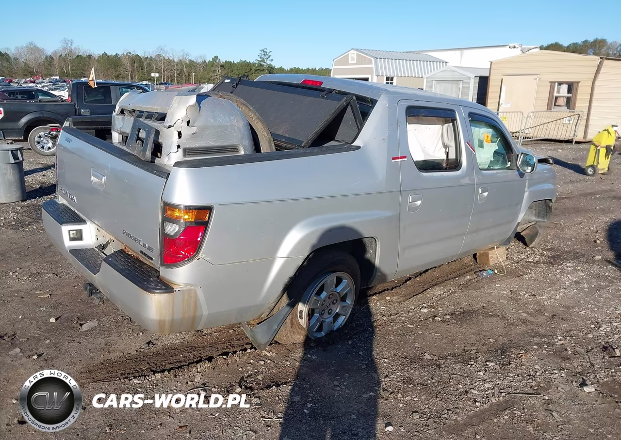 2008 Honda Ridgeline Rts VIN:2HJYK16458H533106 - 4