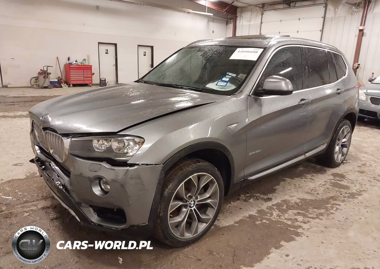 2017 BMW X3 Sdrive28I VIN:5UXWZ7C3XH0X39448 - 2