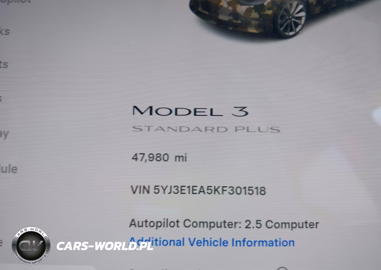 2019 Tesla Model 3 Long Range-Mid Range-Standard Range-Standard Range Plus VIN:5YJ3E1EA5KF301518 - 15