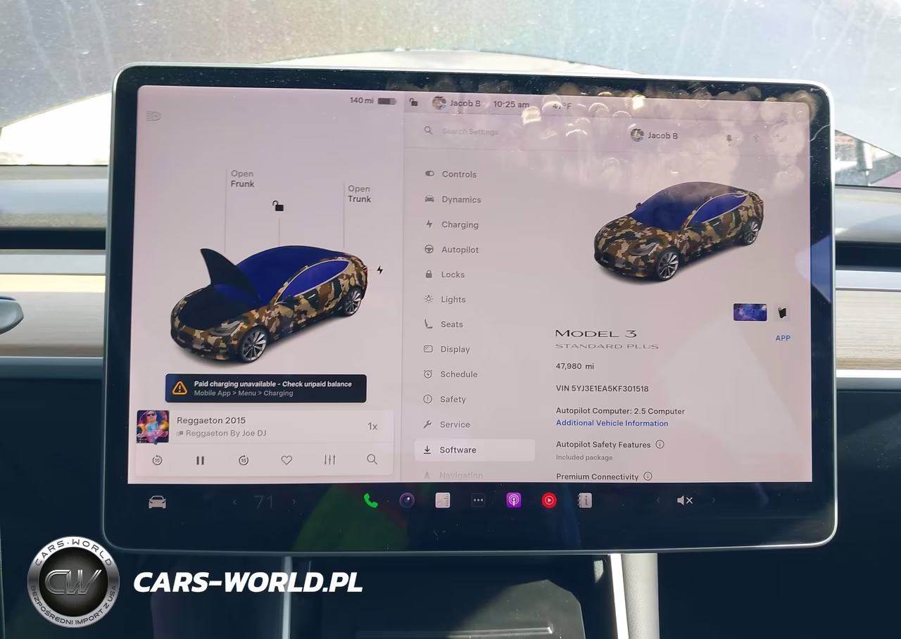 2019 Tesla Model 3 Long Range-Mid Range-Standard Range-Standard Range Plus VIN:5YJ3E1EA5KF301518 - 18