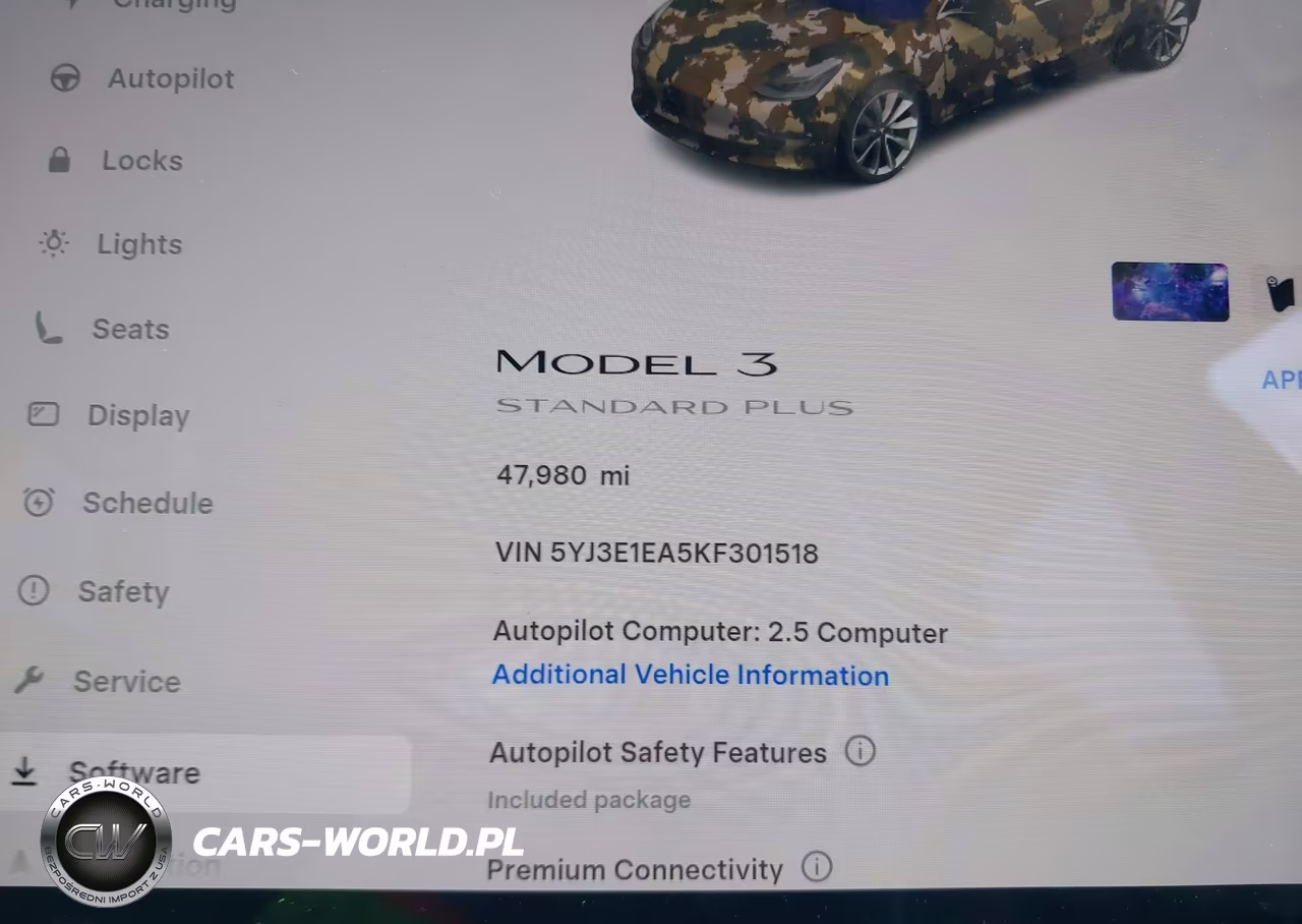 2019 Tesla Model 3 Long Range-Mid Range-Standard Range-Standard Range Plus VIN:5YJ3E1EA5KF301518 - 7