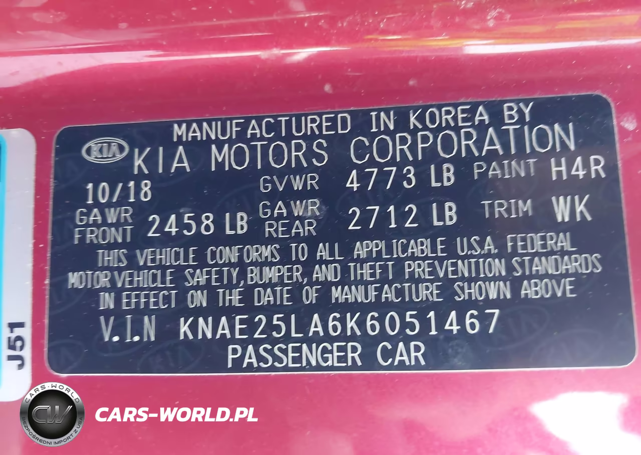 2019 Kia Stinger Premium VIN:KNAE25LA6K6051467 - 9