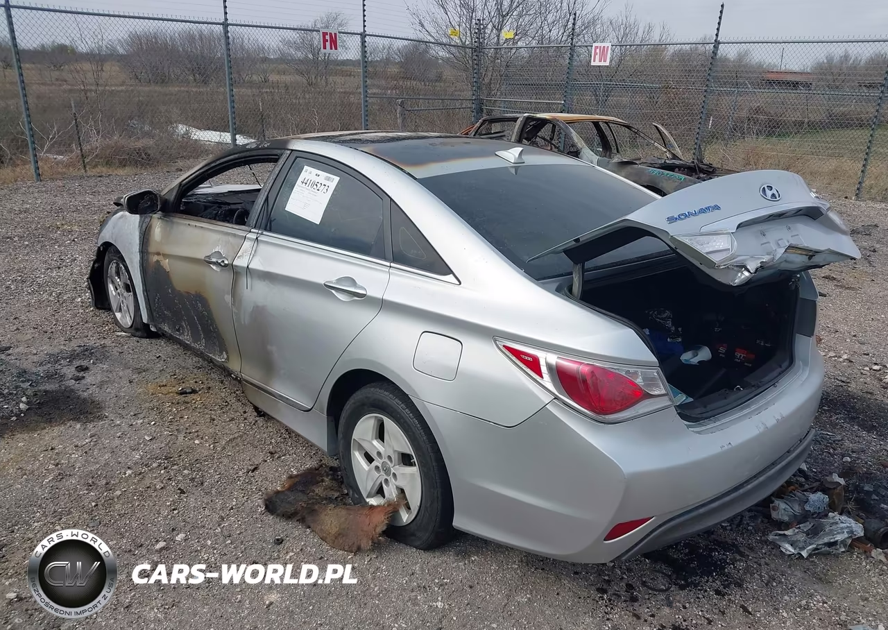 2012 Hyundai Sonata Hybrid VIN:KMHEC4A43CA055445 - 3